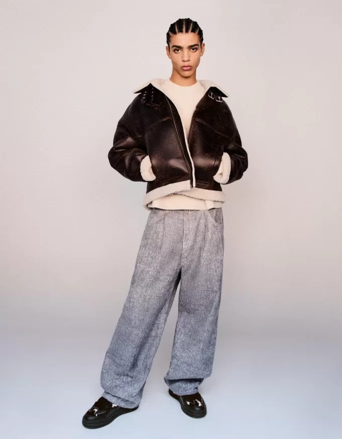 Sneaker skater con stampa animalier