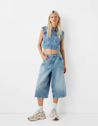 Sneakers a contrasto con dettaglio in mesh