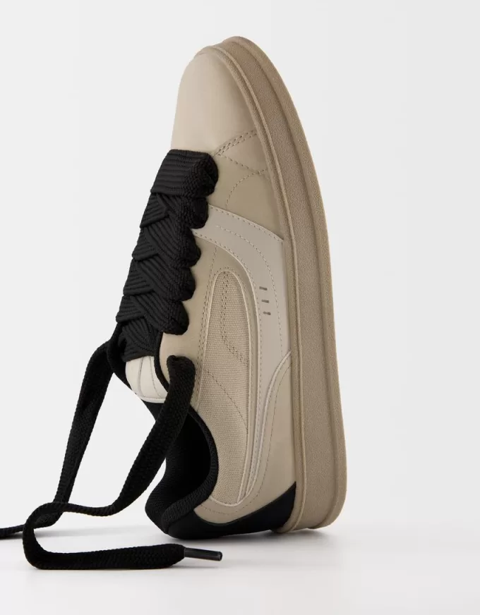 Sneakers skater con lacci XL