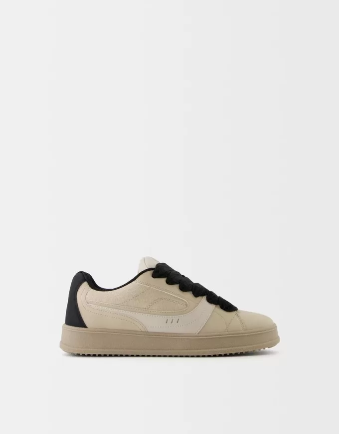 Sneakers skater con lacci XL