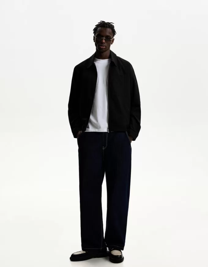 Sovracamicia con cerniera