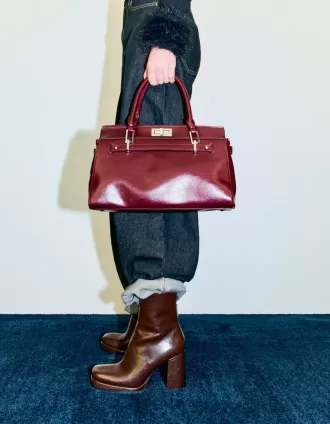 Stivaletti con plateau e tacco alto