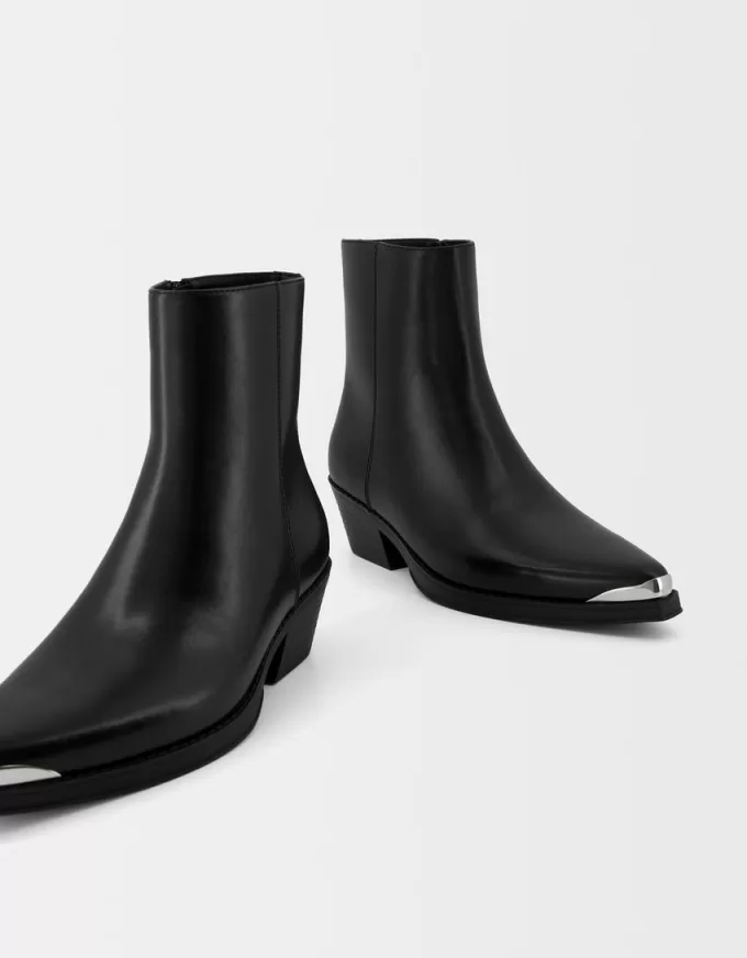 Stivaletti da cowboy con punta metallica