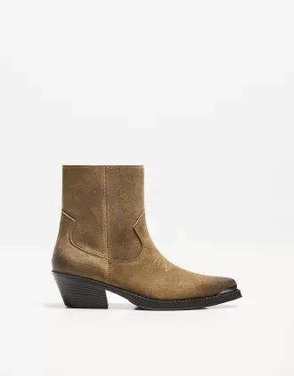 Stivaletti da cowboy con punta metallica