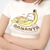 T-shirt Bananya a maniche corte