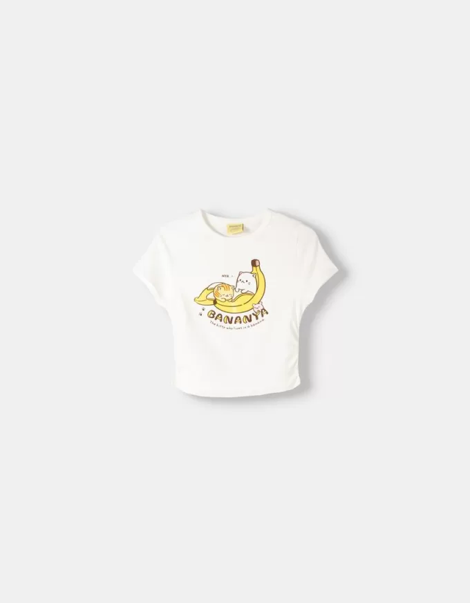 T-shirt Bananya a maniche corte