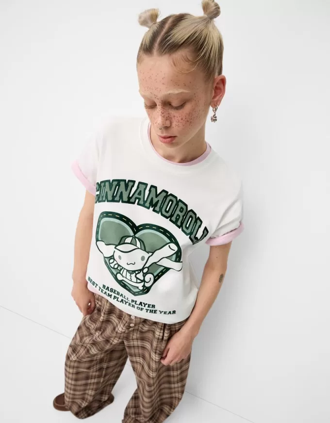 T-shirt Cinnamoroll a manica corta