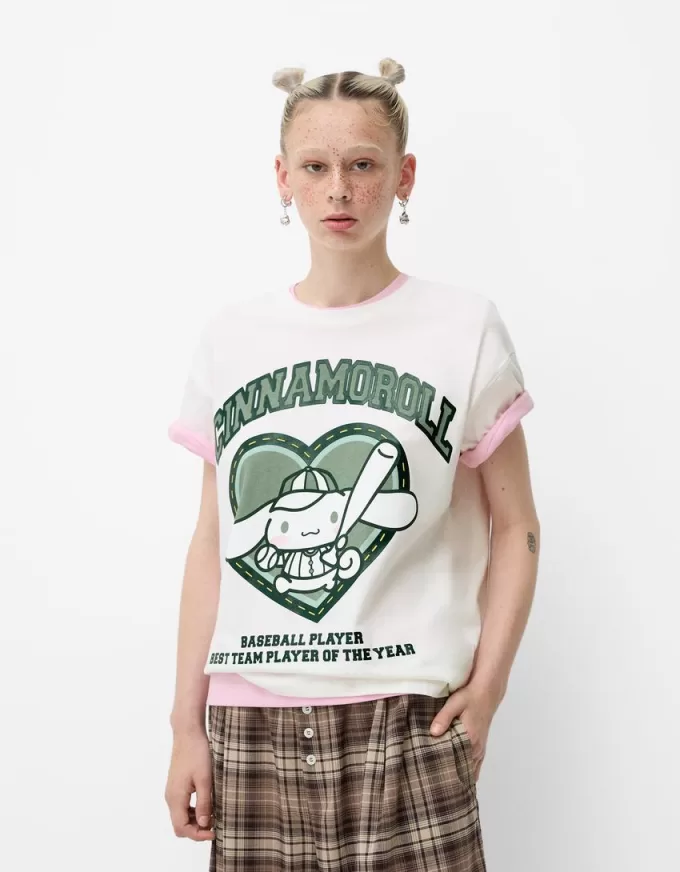 T-shirt Cinnamoroll a manica corta