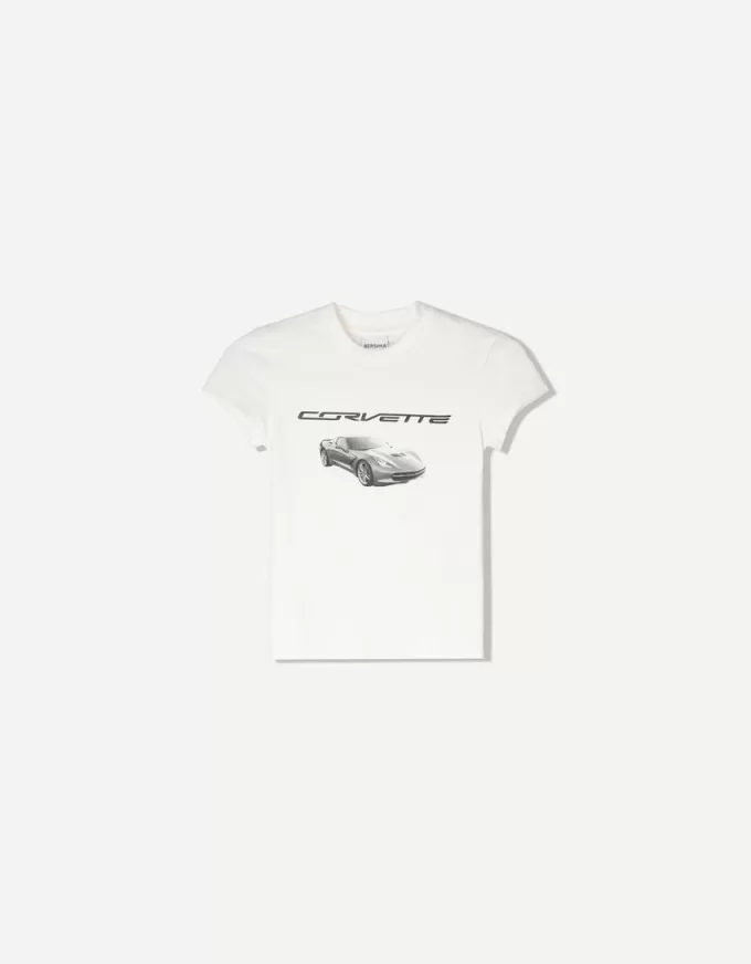 T-shirt Corvette a maniche corte