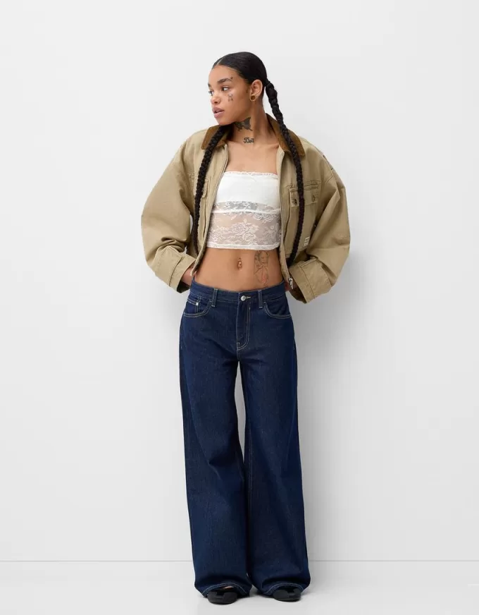 T-shirt Disney Bambi a maniche corte in pizzo