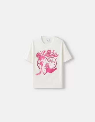 T-shirt Ice Spice a maniche corte