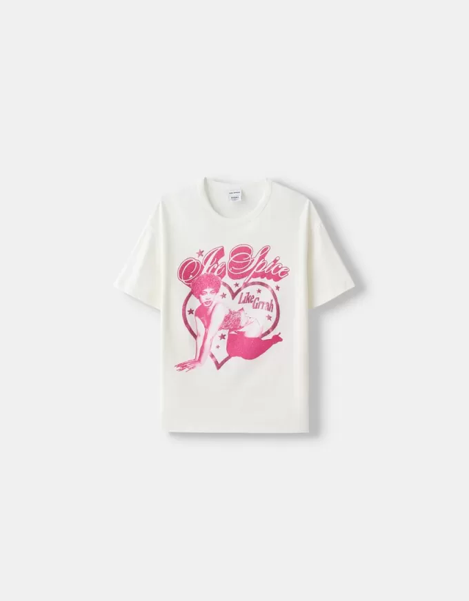 T-shirt Ice Spice a maniche corte