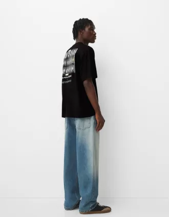 T-shirt Jean-Michel Basquiat a maniche corte