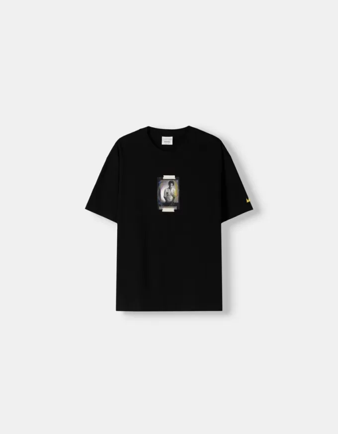 T-shirt Jean-Michel Basquiat a maniche corte