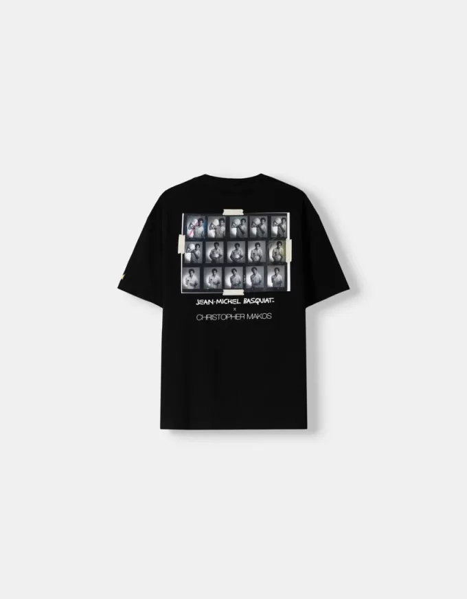 T-shirt Jean-Michel Basquiat a maniche corte