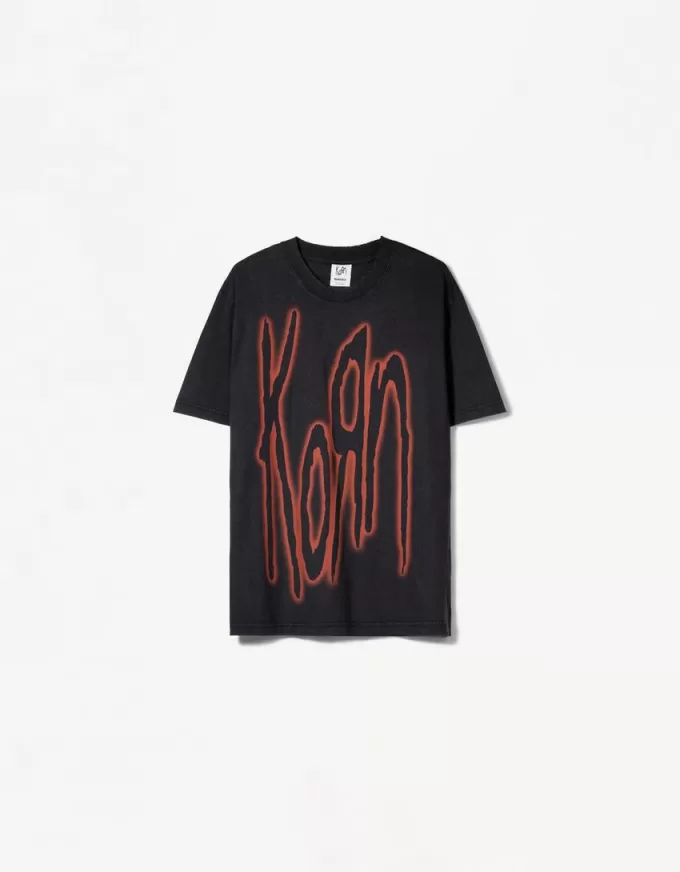 T-shirt Korn a manica corta