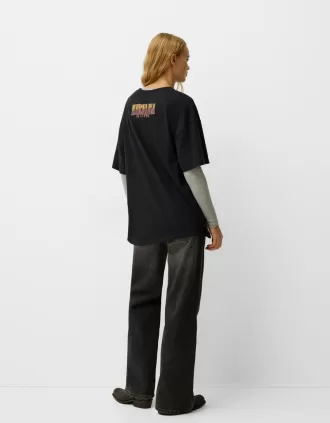 T-shirt Nirvana a maniche corte