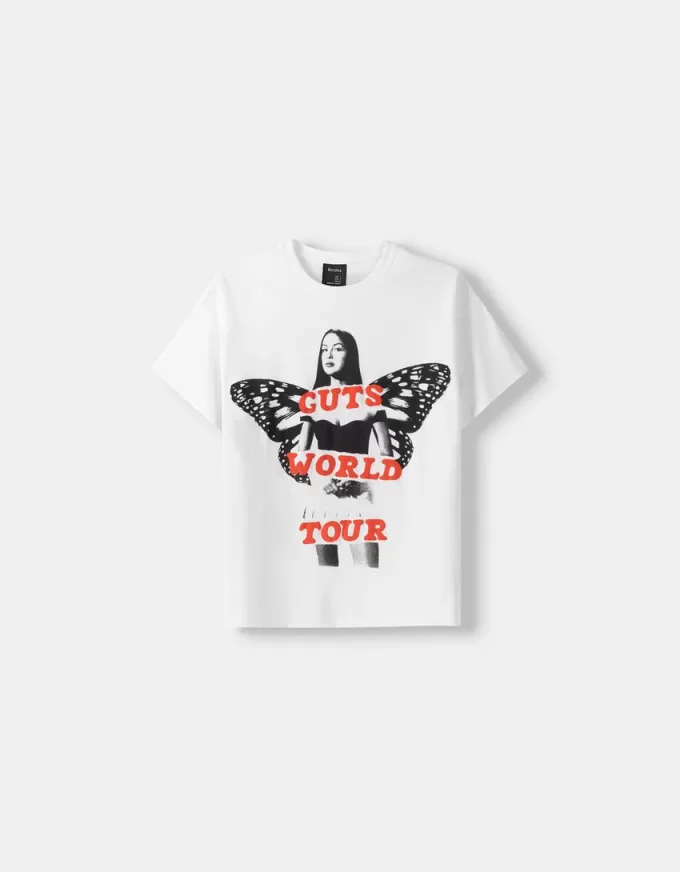 T-shirt Olivia Rodrigo a maniche corte
