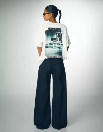 T-shirt a manica corta con stampa