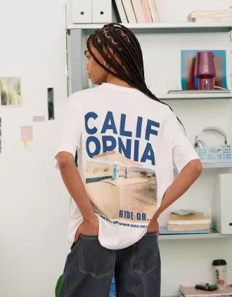 T-shirt a manica corta con stampa