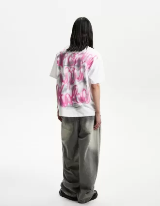 T-shirt a manica corta con stampa