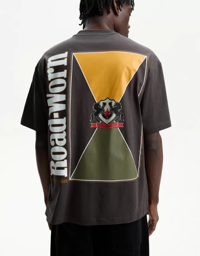 T-shirt a manica corta con stampa