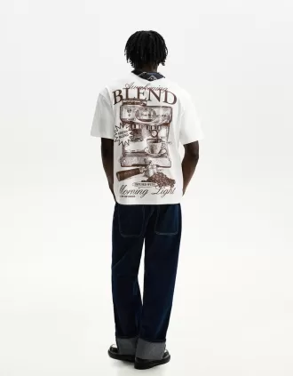 T-shirt a manica corta con stampa