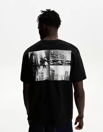 T-shirt a manica corta con stampa