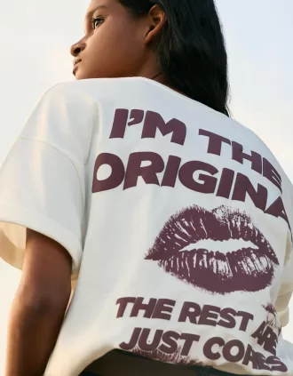 T-shirt a manica corta con stampa