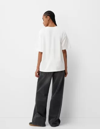 T-shirt a manica corta con stampa