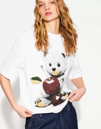 T-shirt a manica corta con stampa