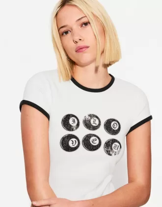 T-shirt a manica corta con stampa