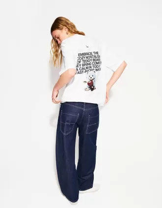 T-shirt a manica corta con stampa