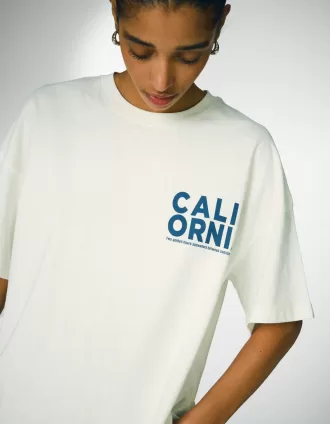 T-shirt a manica corta con stampa