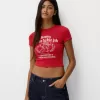 T-shirt a manica corta con stampa