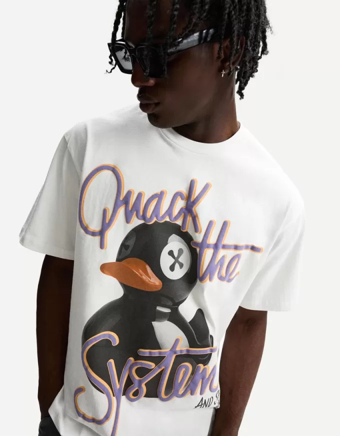 T-shirt a manica corta con stampa