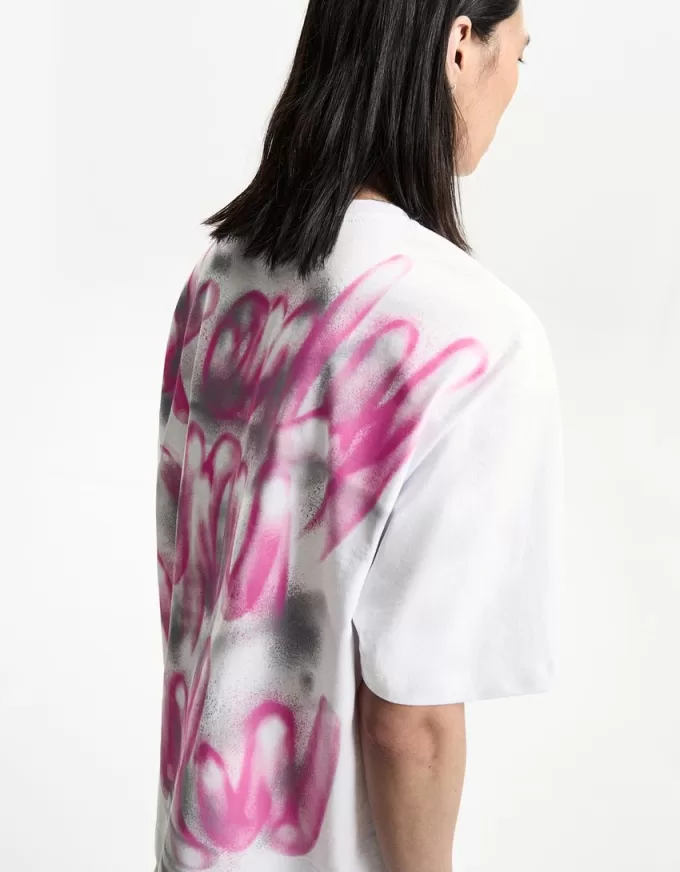 T-shirt a manica corta con stampa