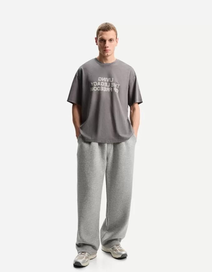 T-shirt a manica corta con stampa