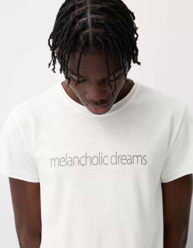 T-shirt a manica corta con stampa