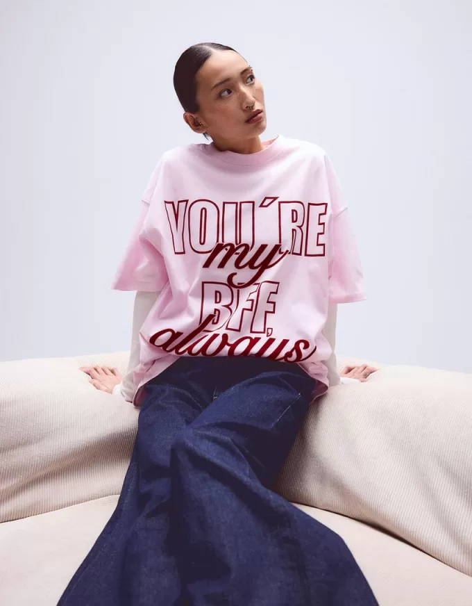 T-shirt a manica corta con stampa