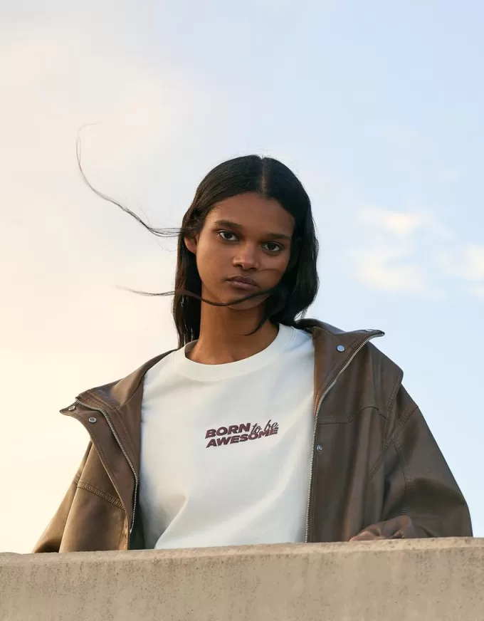 T-shirt a manica corta con stampa