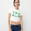 T-shirt a manica corta con stampa