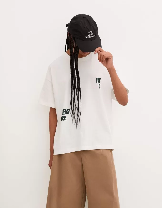 T-shirt a manica corta con stampa