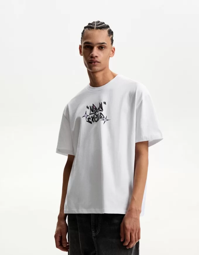 T-shirt a manica corta con stampa