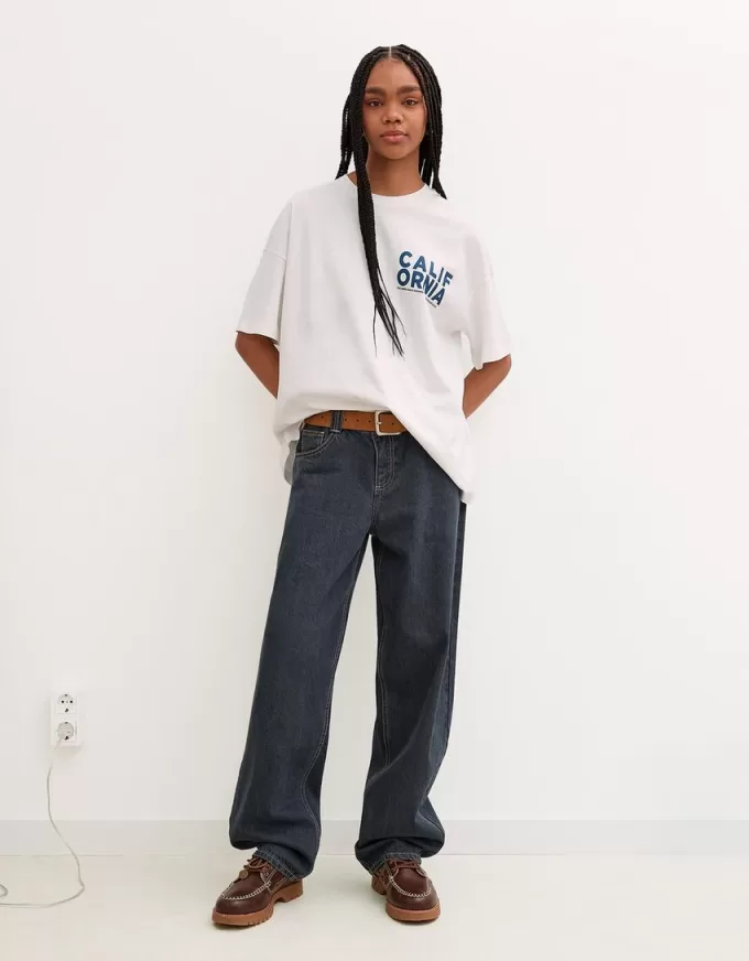 T-shirt a manica corta con stampa