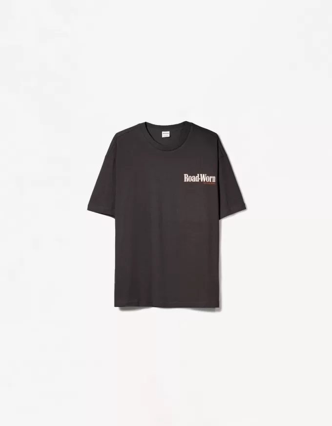 T-shirt a manica corta con stampa