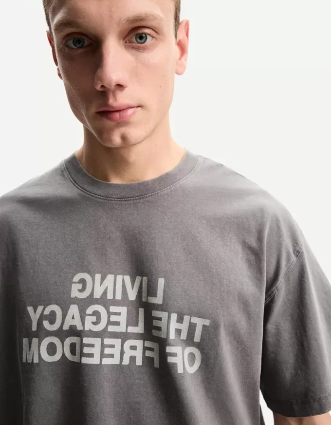 T-shirt a manica corta con stampa