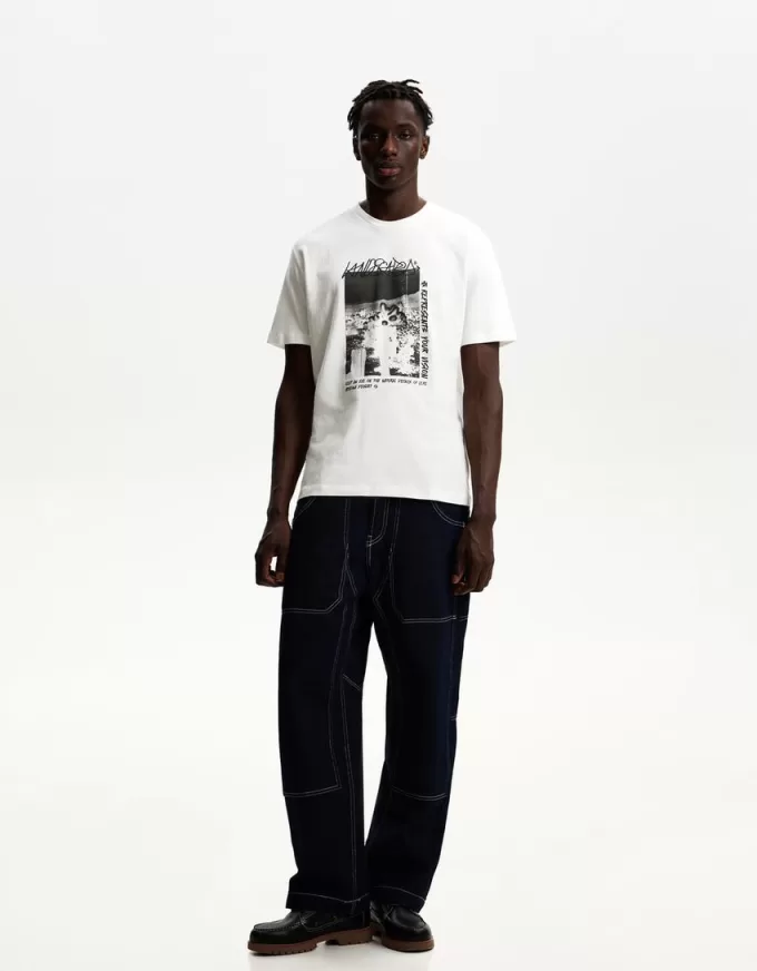 T-shirt a manica corta con stampa T-shirt a manica corta con stampa