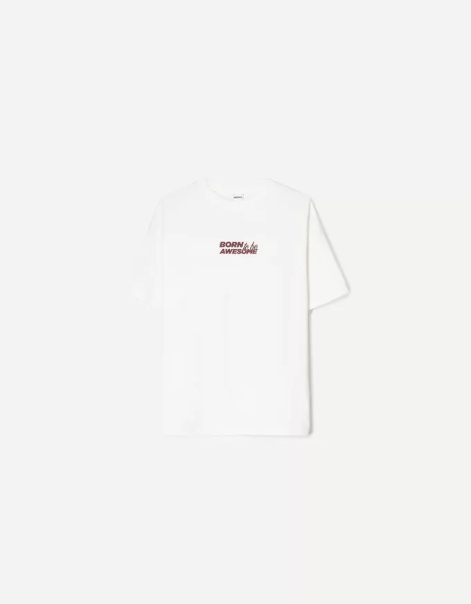 T-shirt a manica corta con stampa