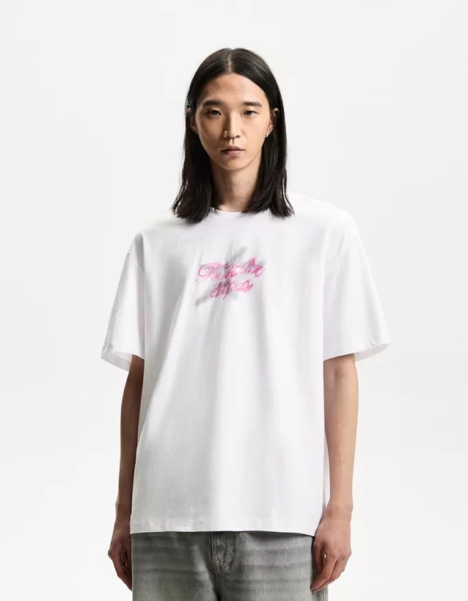 T-shirt a manica corta con stampa